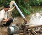 Một nông dân chế tạo thành công máy bơm nước đa năng