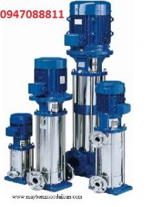 Bơm ly tâm trục đứng đa tầng cánh EBARA EVM 3 15N5/1-5 Bơm ly tâm trục đứng đa tầng cánh EBARA EVM 3 15N5/1-5
